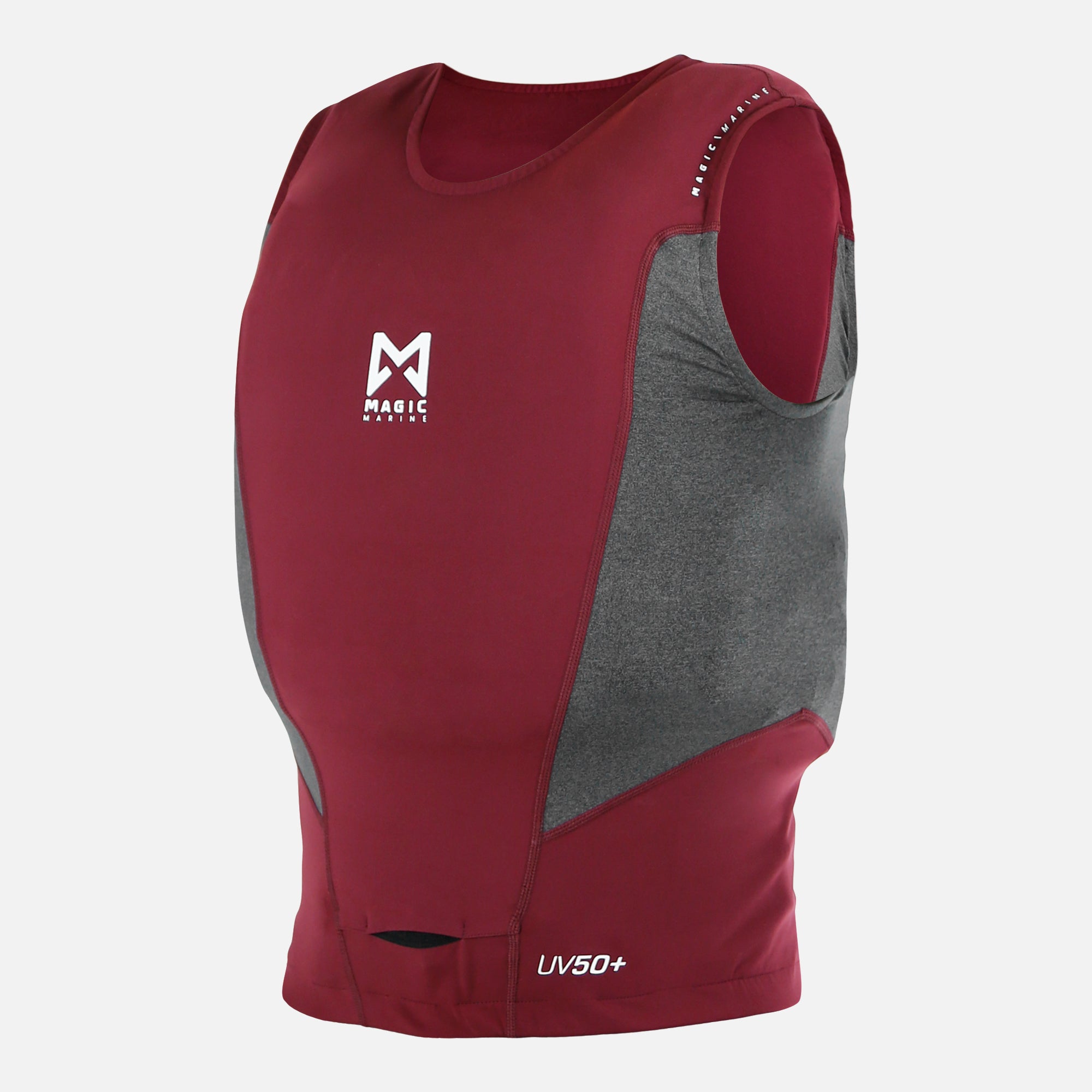 Magic Marine Racing Overtop lycra sans manches rouge