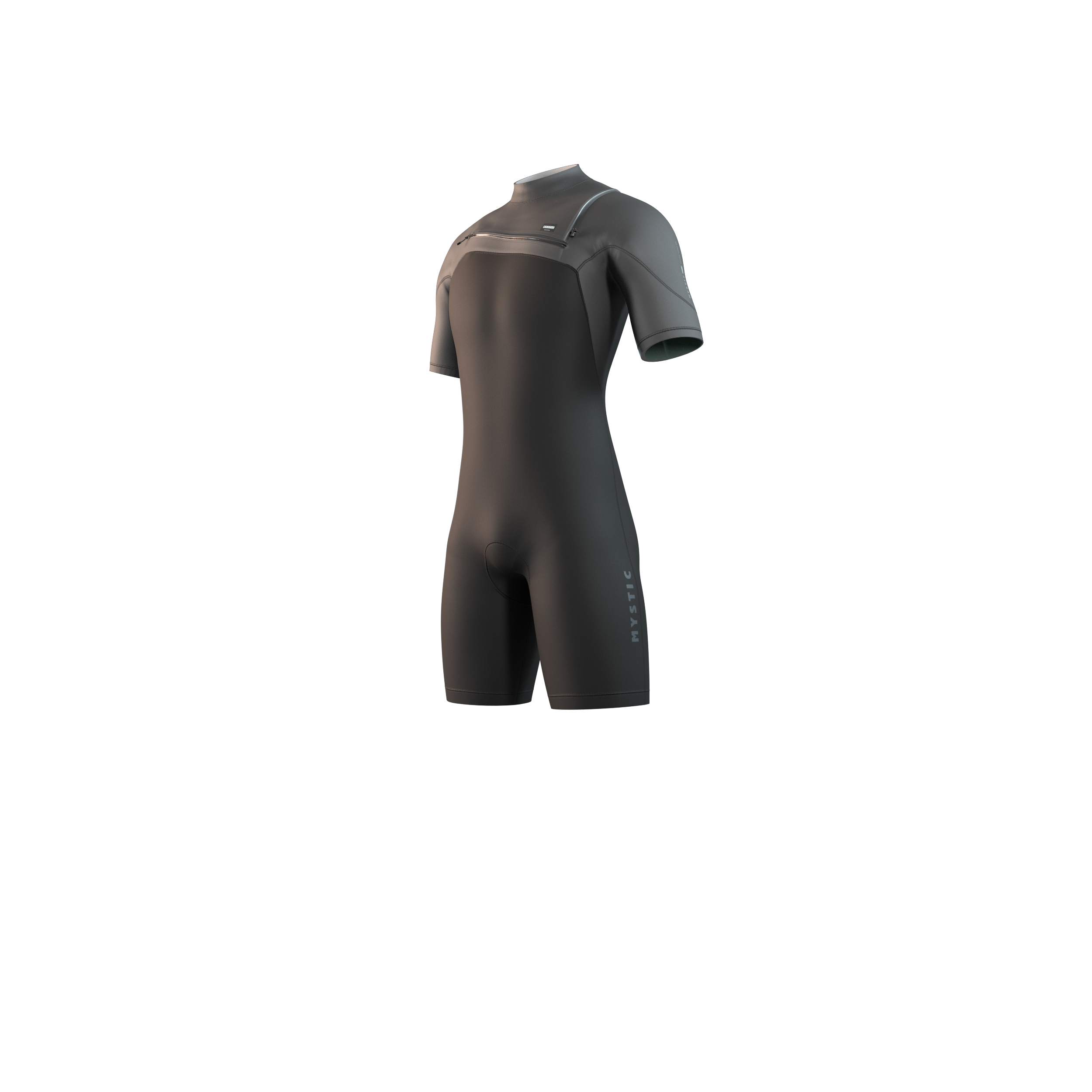 Mystic Motion 3/2mm Fzip shorty néoprène homme noir