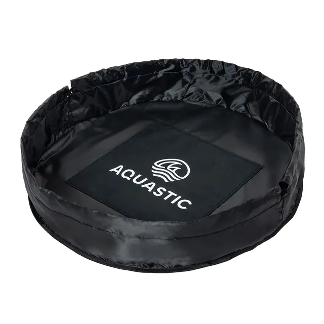 AQUASTIC Wintstick Tapis Sac Change 65 cm noir