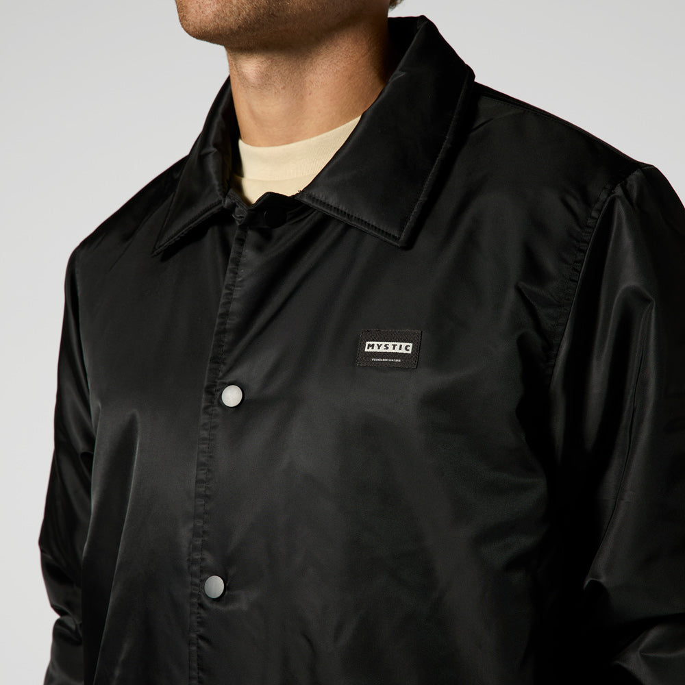 Mystic Coach Jacket veste noire unisexe