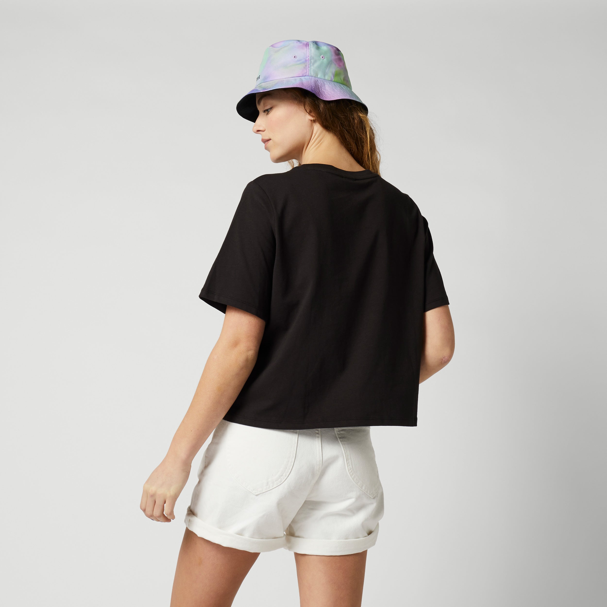 Mystic Holocene Tee t-shirt femme noir 100% coton