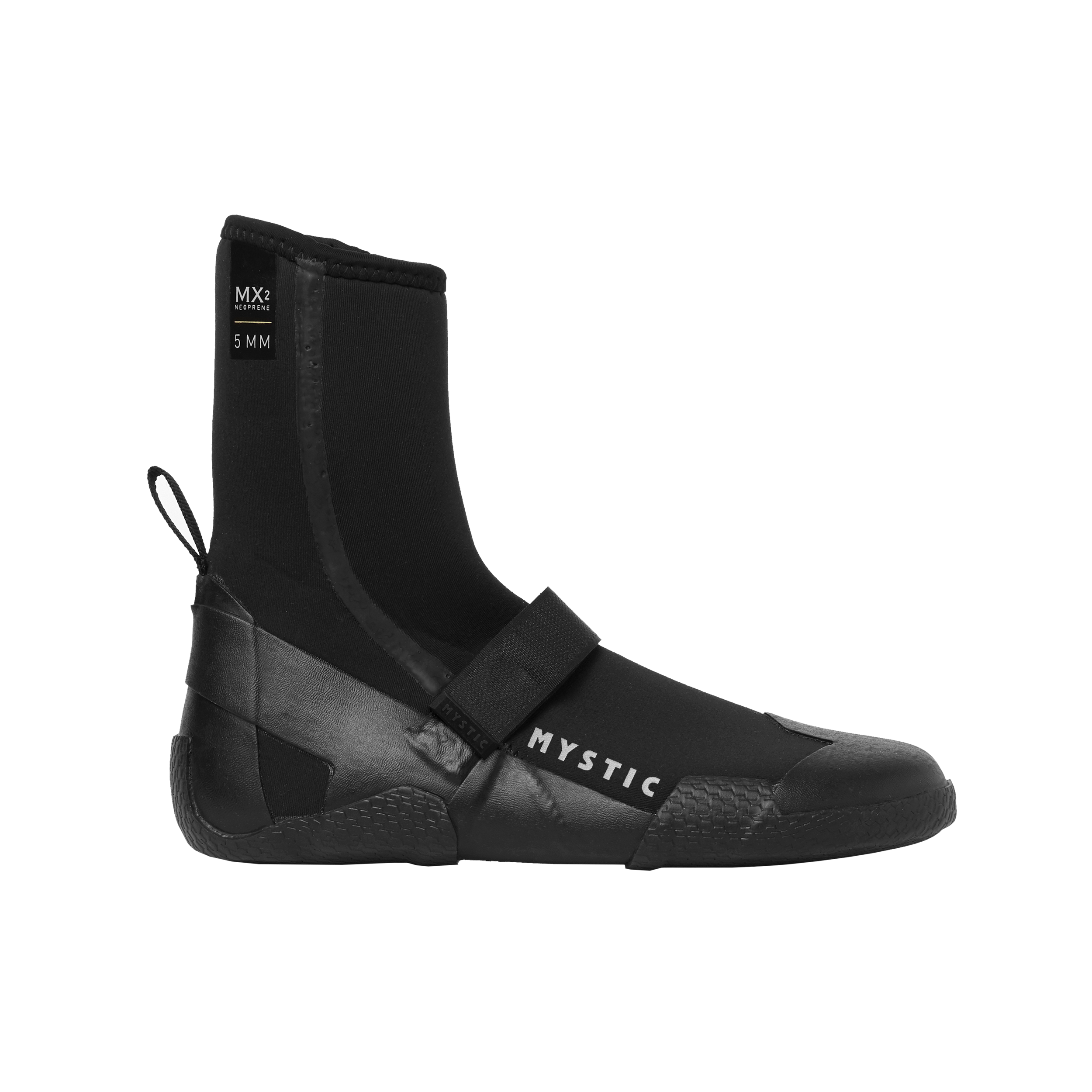 Mystic Roam Boot 5mm chaussons round toe noir