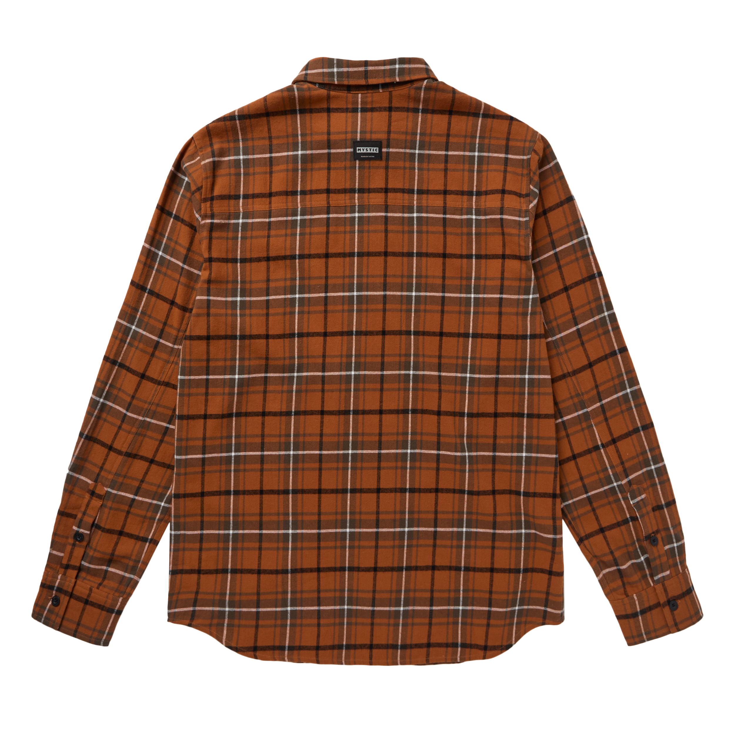 Mystic The Check Shirt chemise flanelle marron carreaux