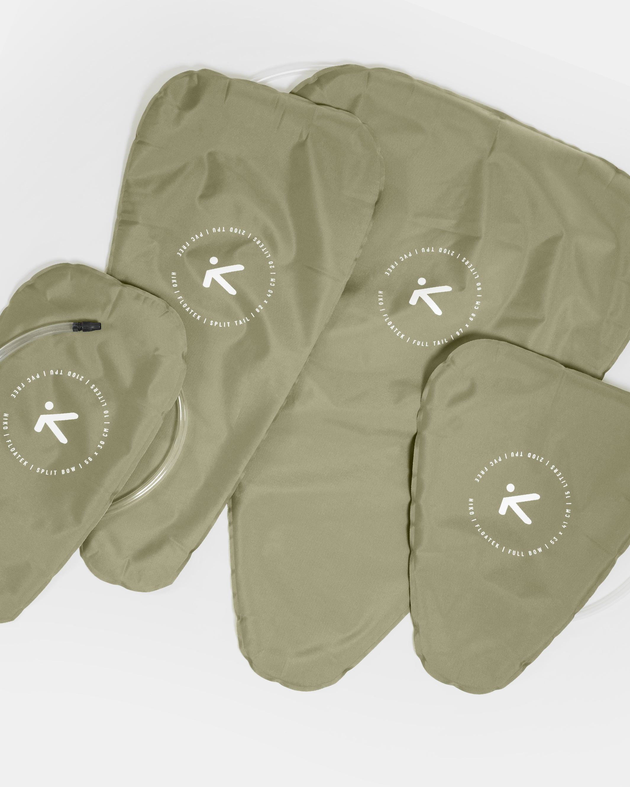 HIKO Floatek sac flottabilité arrière 20L olive