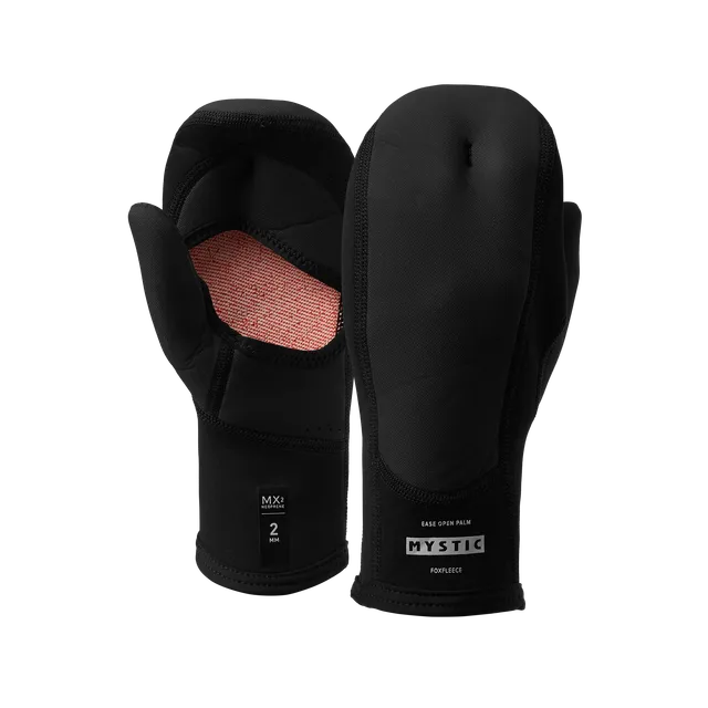 Mystic Ease Glove 2mm gants paume ouverte noirs