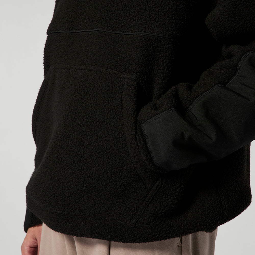 Mystic DTS Half Zip sweat polaire Black