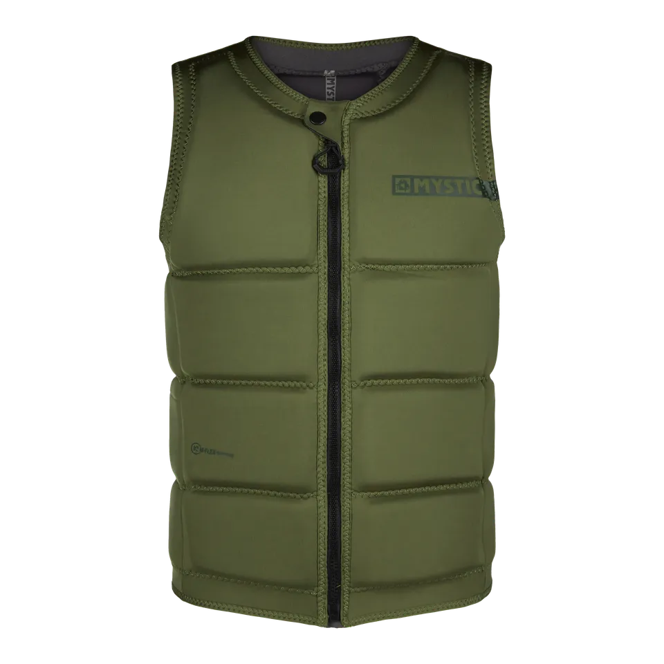 Mystic Star Impact Vest Fzip Wake CE gilet homme bordeaux