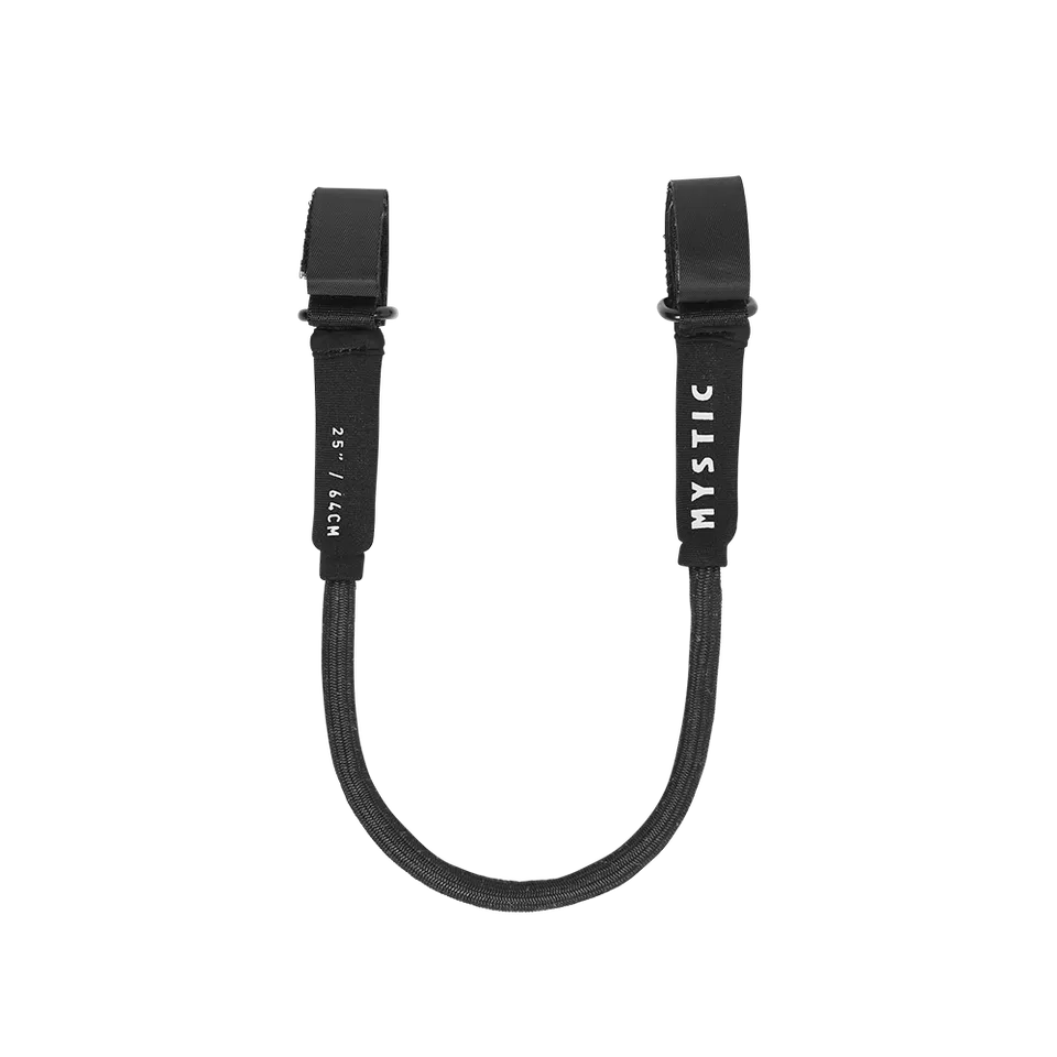 Mystic Harnessline Elastic bout de harnais noir 28 pouces