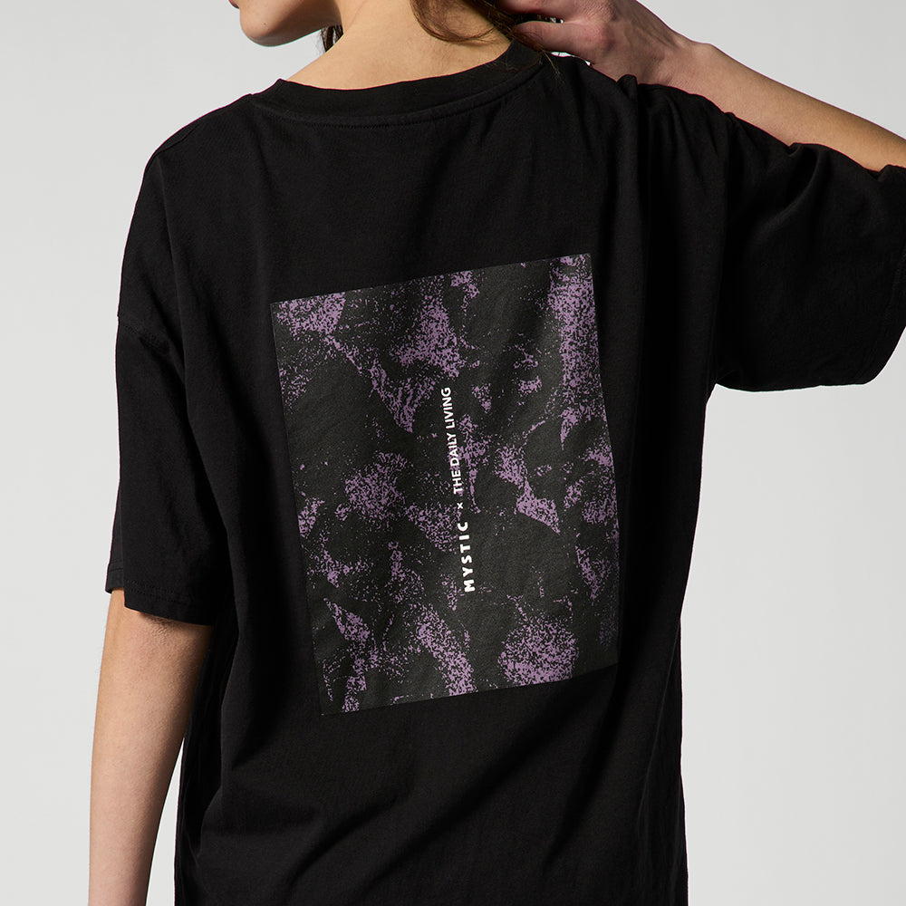 Mystic Daily Living Tee t-shirt noir coton