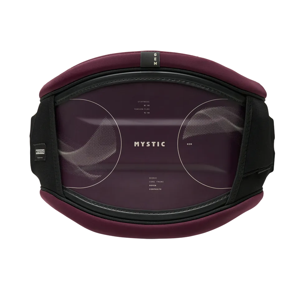 Mystic Gem BK harnais ceinture femme Oxblood Red M