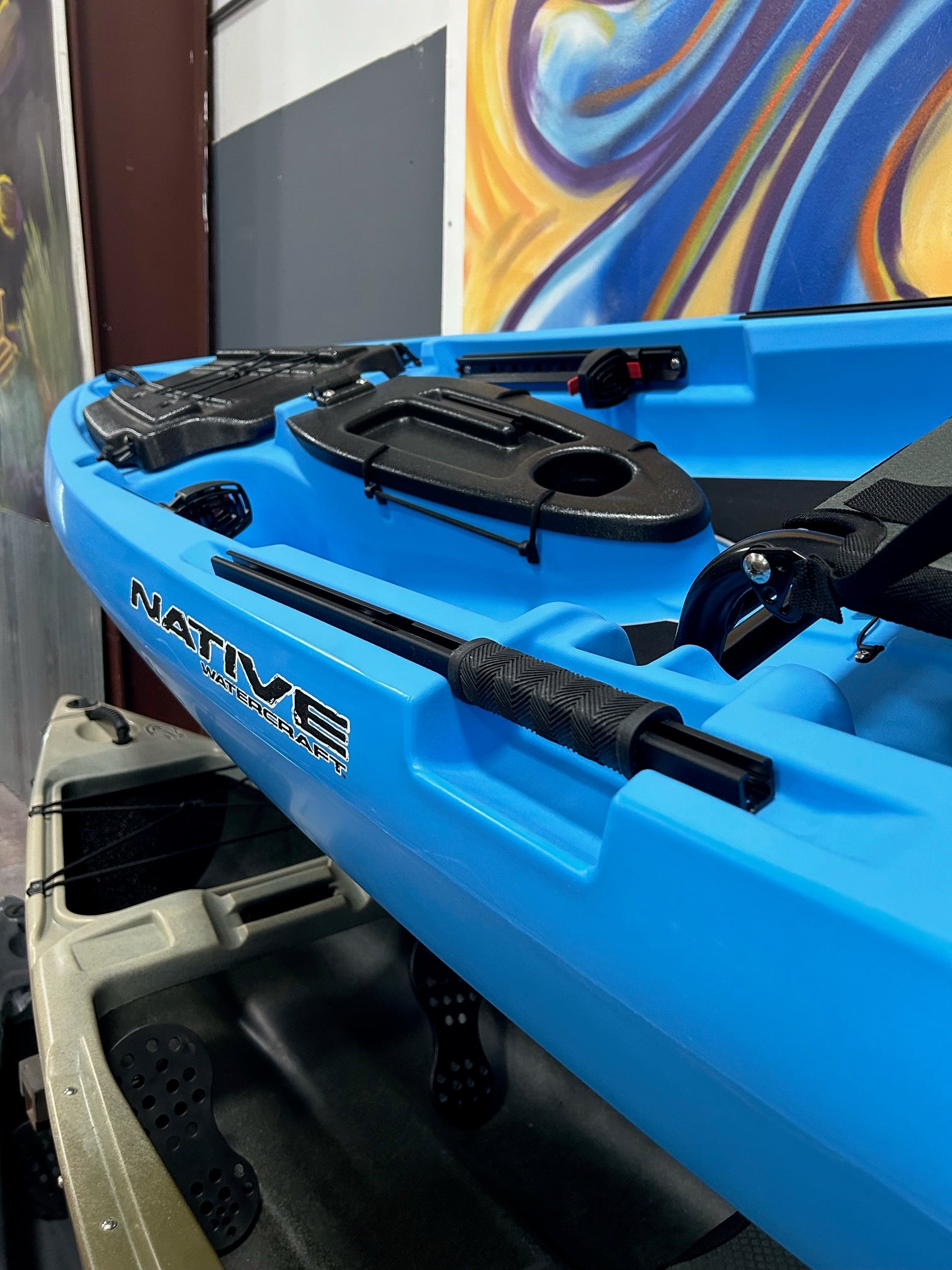 Native Watercraft Groove rail aluminium noir 20 pouces droit