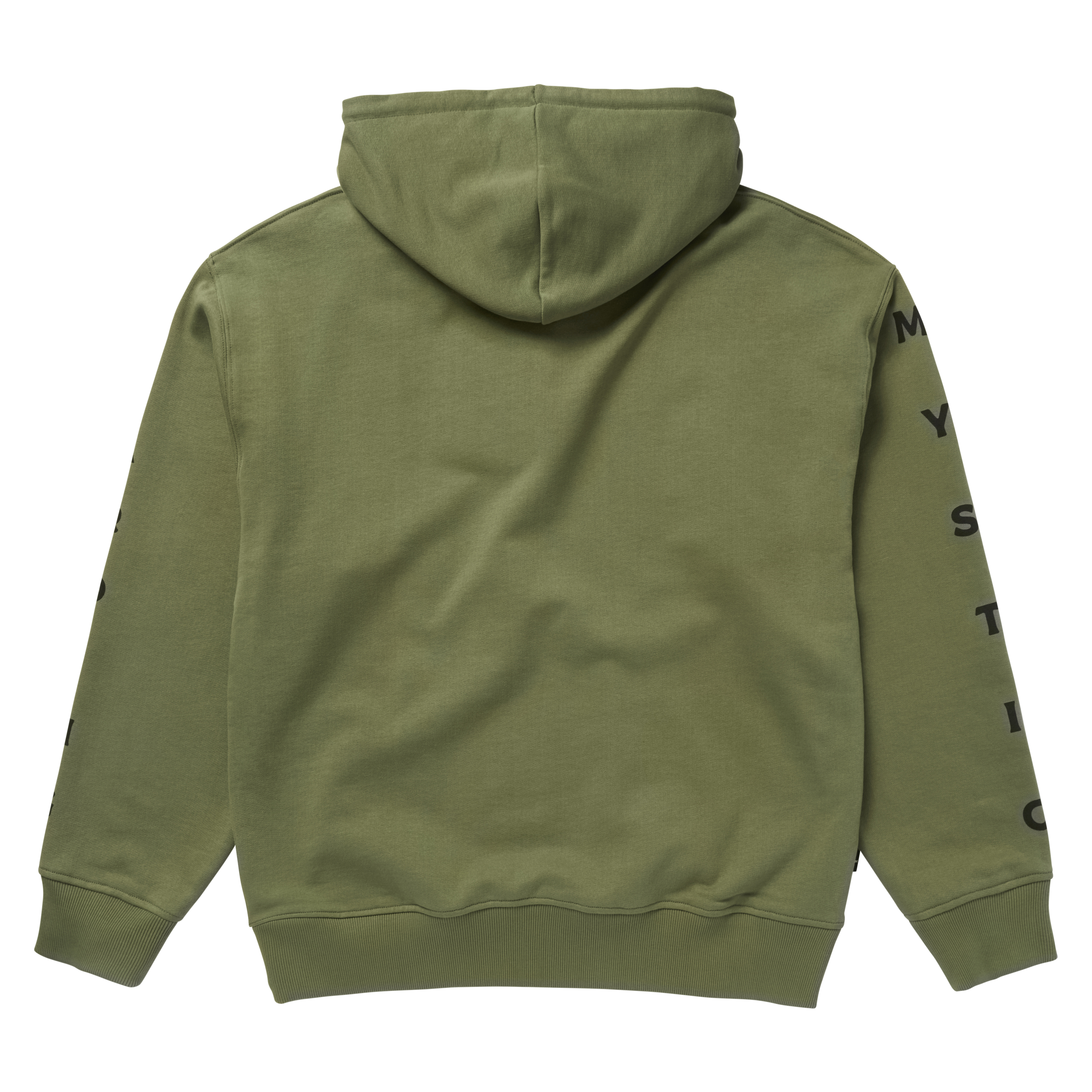 Mystic Bolt sweat à capuche Dark Olive molleton bio