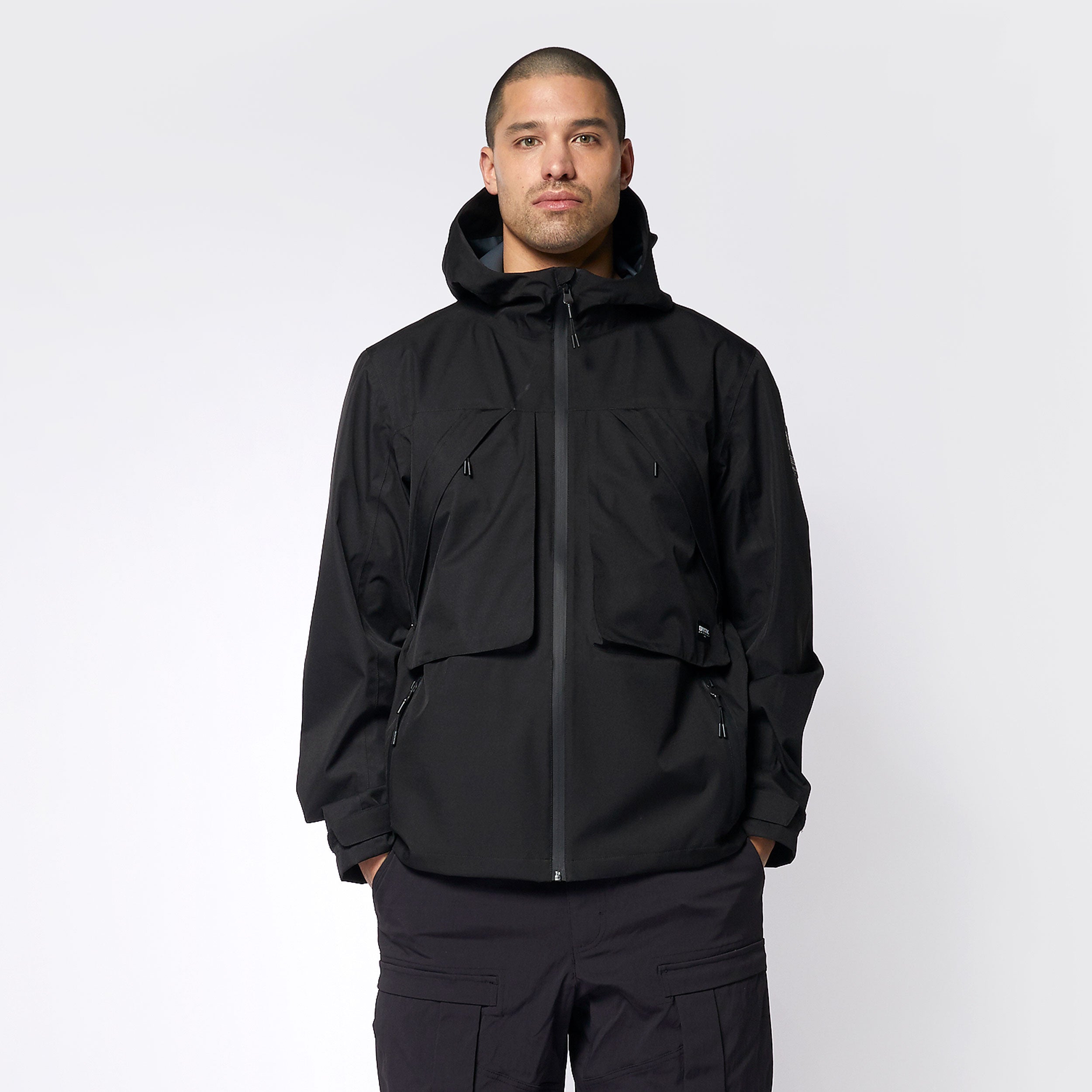 Mystic DTS veste pluie imperméable noire 10k