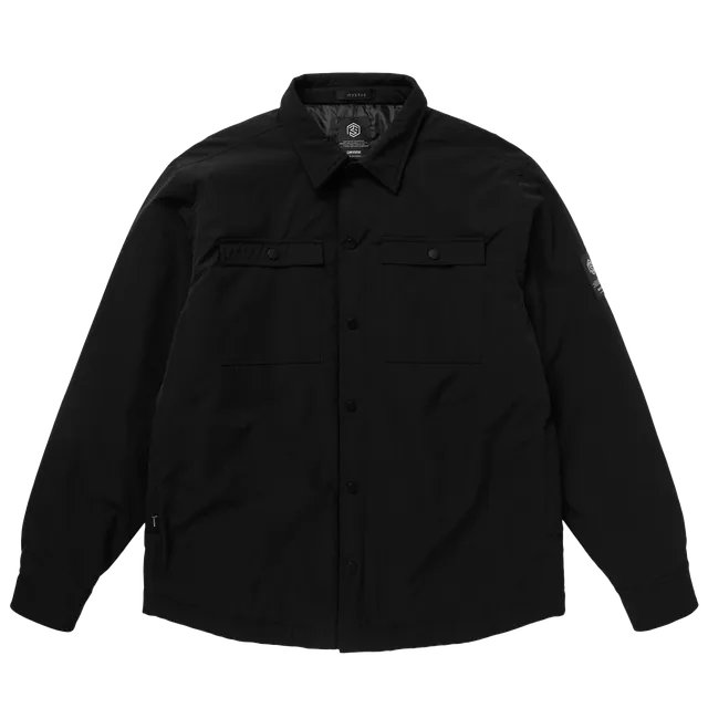 Mystic DTS Surchemise Noir DWR stretch boutons pression