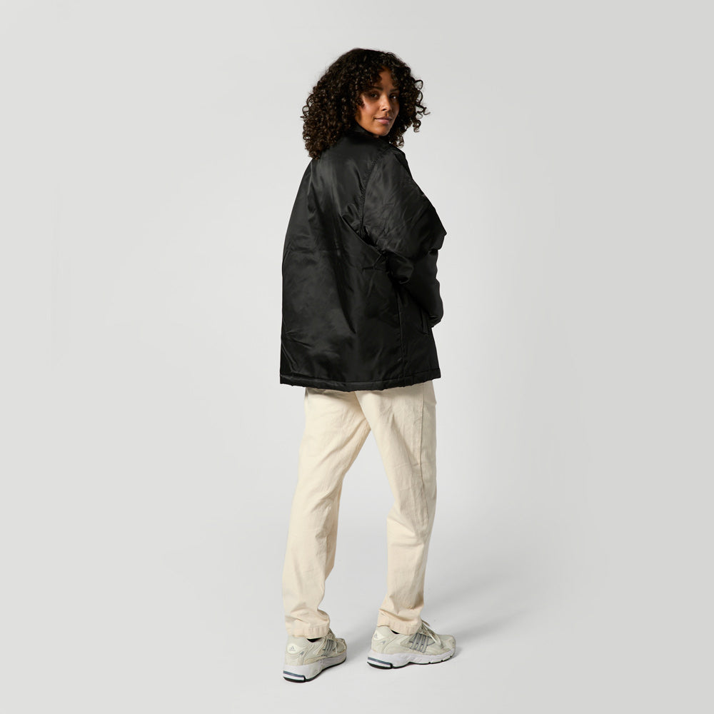 Mystic Coach Jacket veste noire unisexe