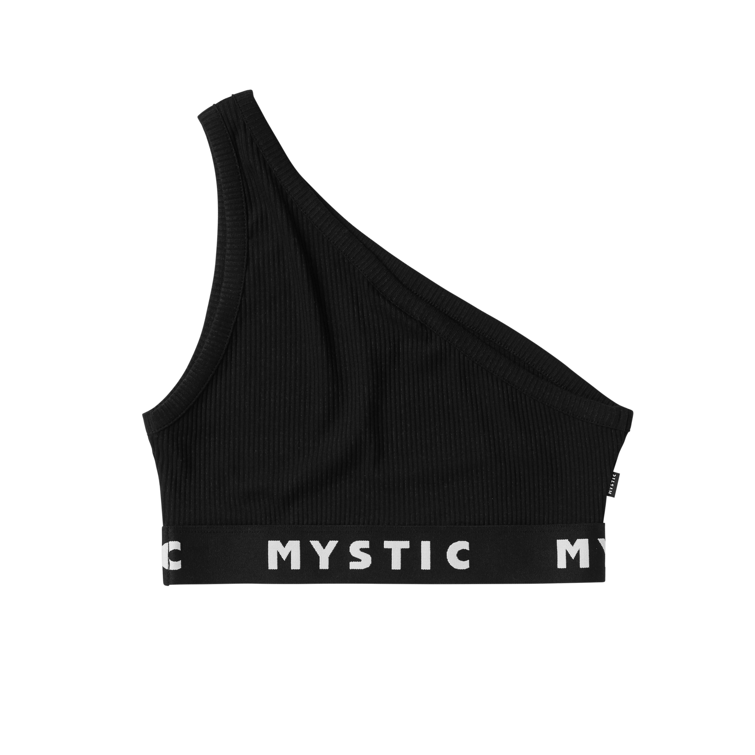 Mystic Kim top femme asymétrique noir M