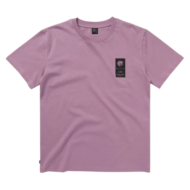 Mystic Pansy Tee t-shirt oversize kaki clair