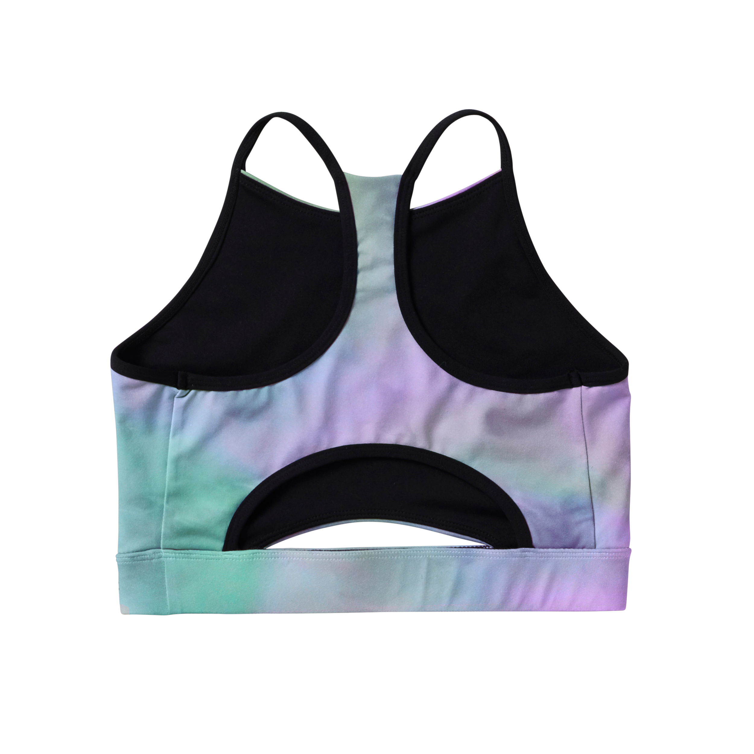 Mystic Terri brassière sport violet vert maintien moyen