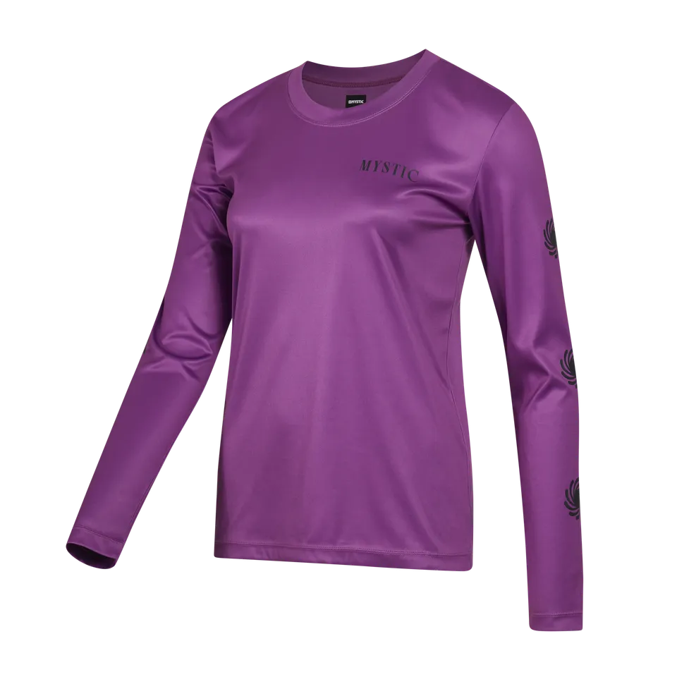 Mystic Jayde Lycra Manches Longues Violet UV50