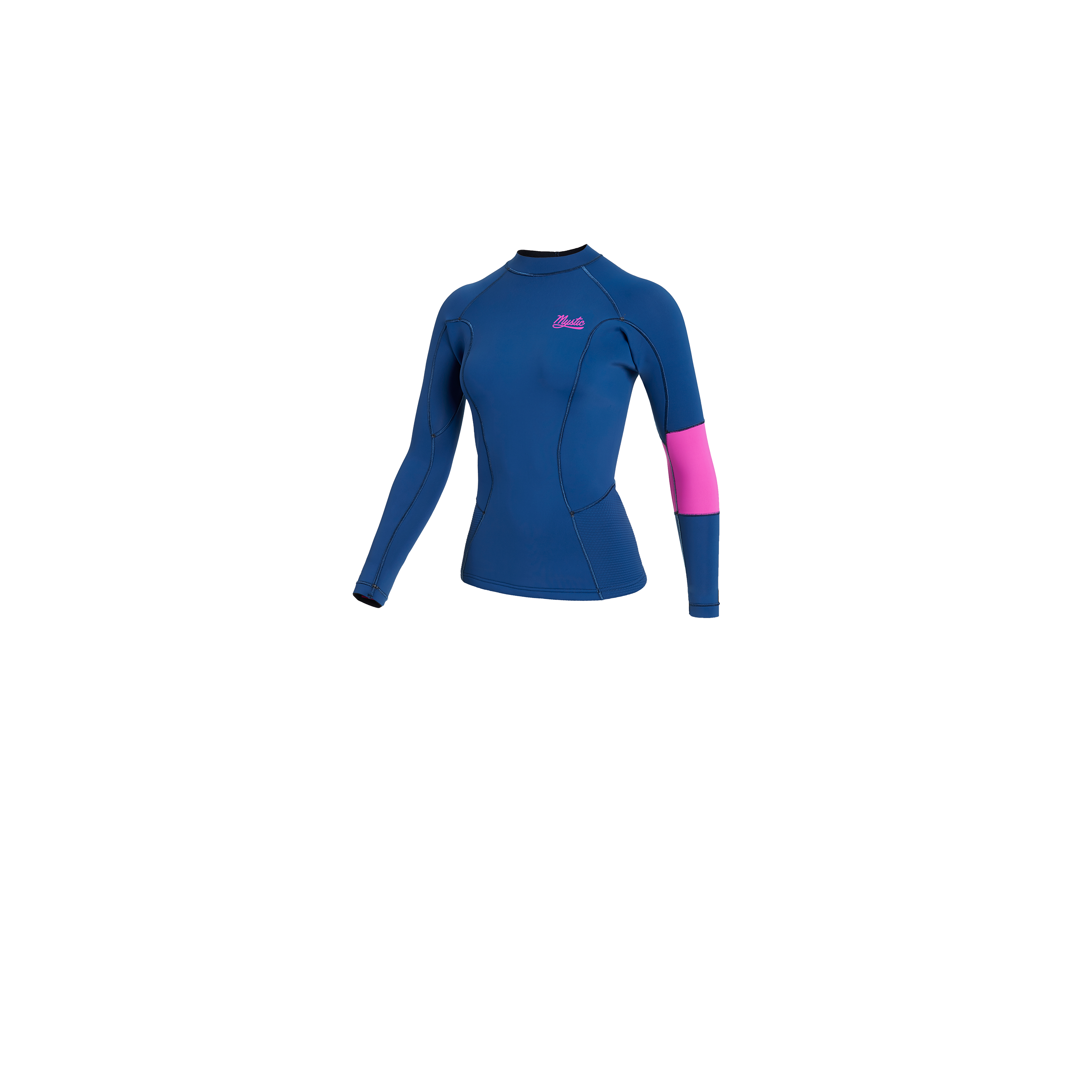 Mystic Lunar Top Néoprène Femme 2mm Gris Foncé manches