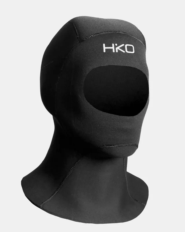 HIKO Neo 4.0 cagoule néoprène 4 mm noire anatomique
