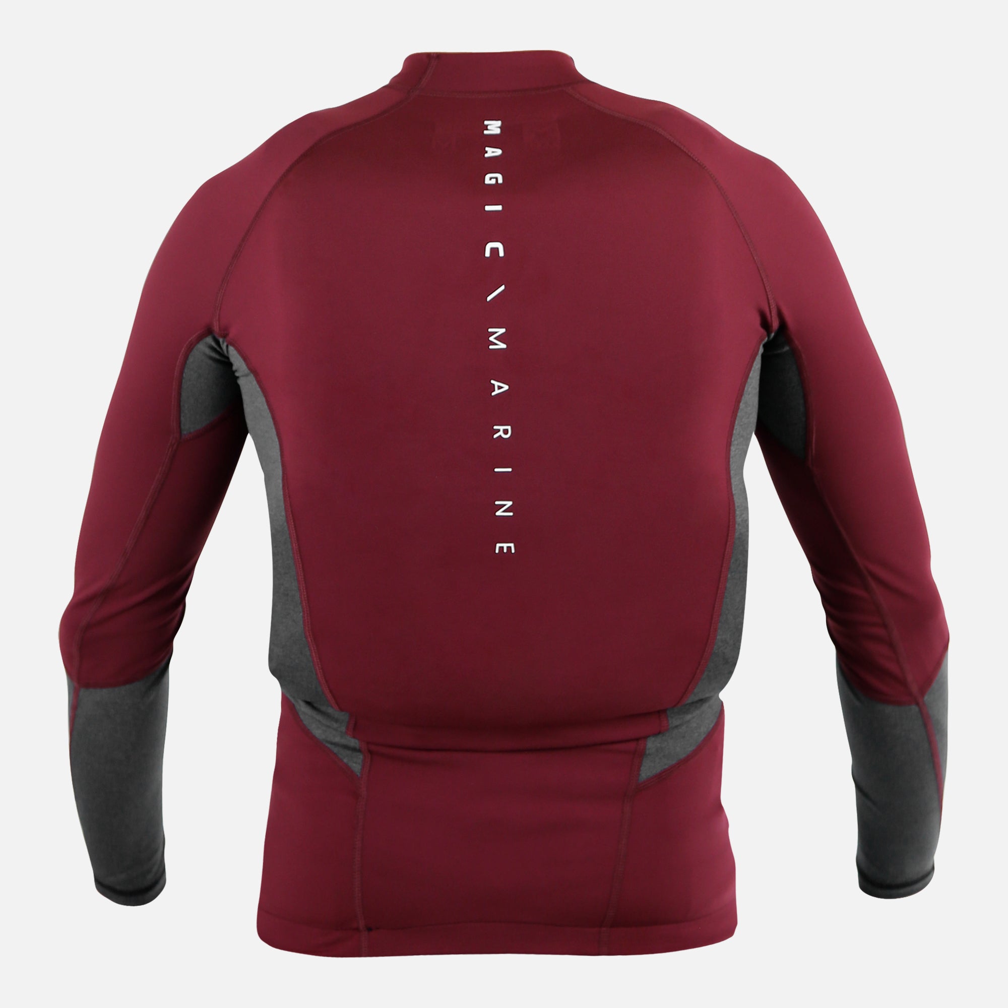 Magic Marine Racing Overtop L/S lycra rouge manche long
