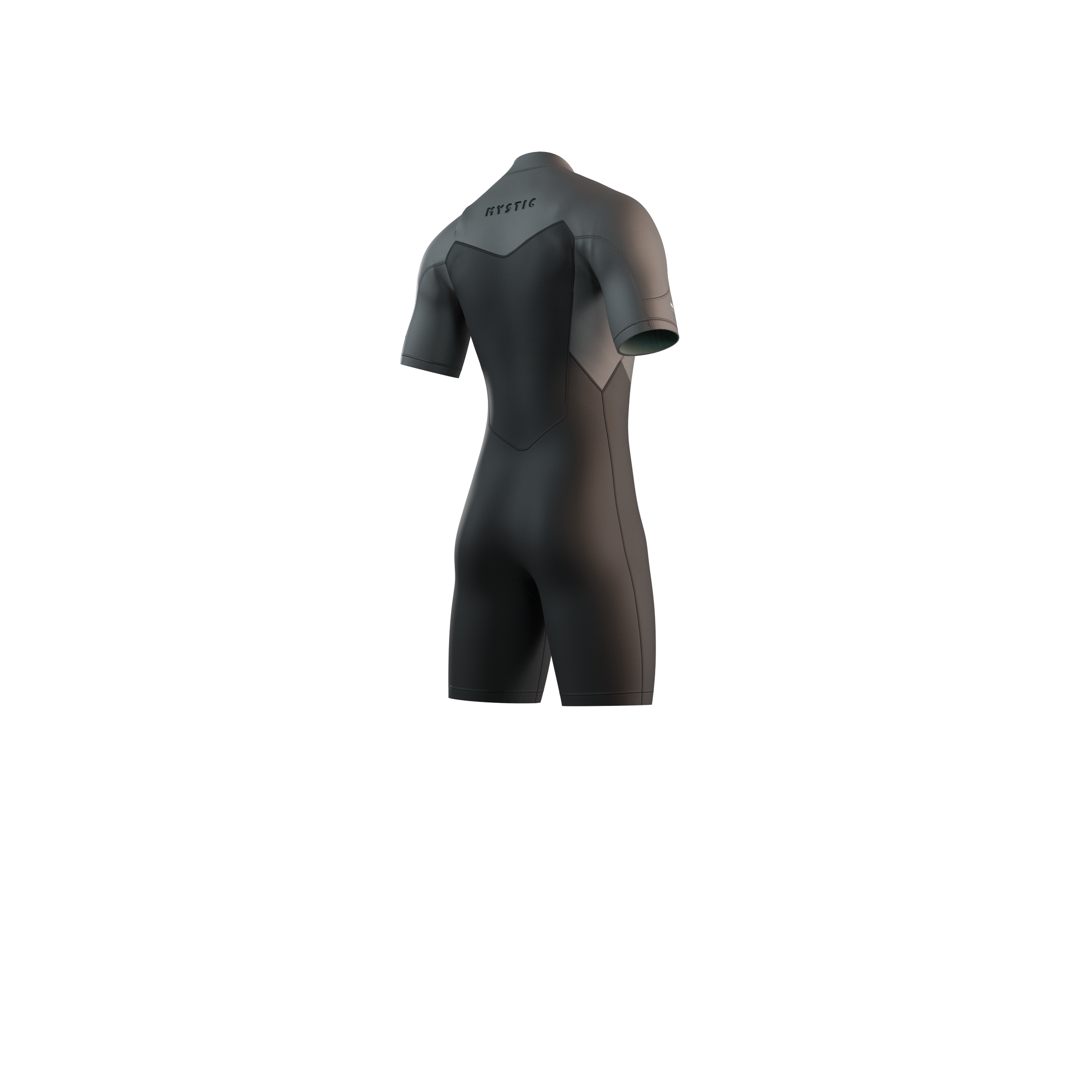 Mystic Motion 3/2mm Fzip shorty néoprène homme noir