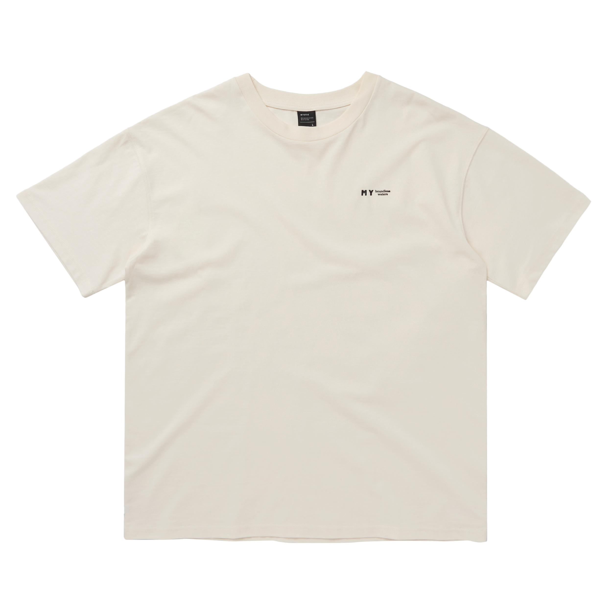 Mystic Center Tee t-shirt Tidal Blue coton oversize