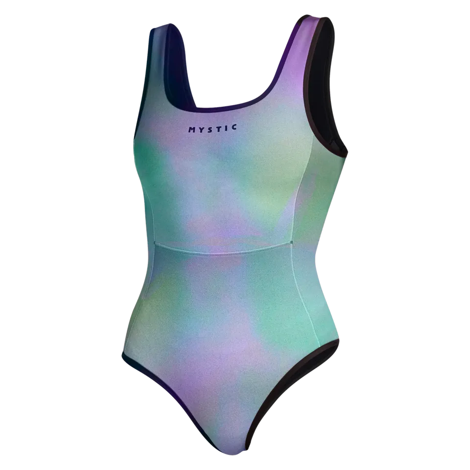 Mystic Lunar Swimsuit 2/2mm maillot néoprène femme M vert
