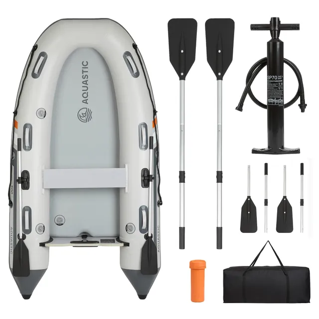 AQUASTIC DS Hybrid bateau gonflable 4 personnes Drop-Stitch