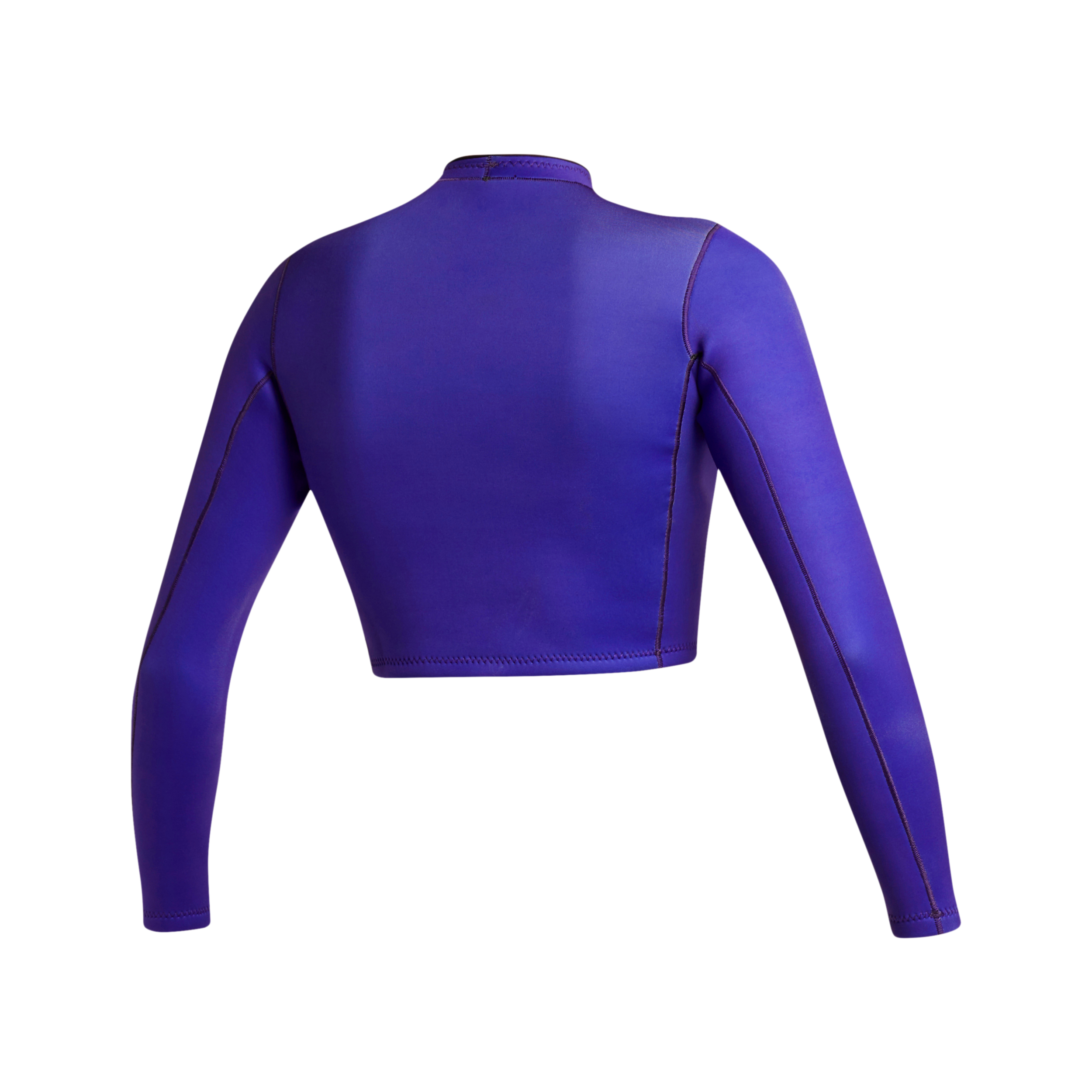 Mystic Lunar Crop Top 2mm haut néoprène femme violet