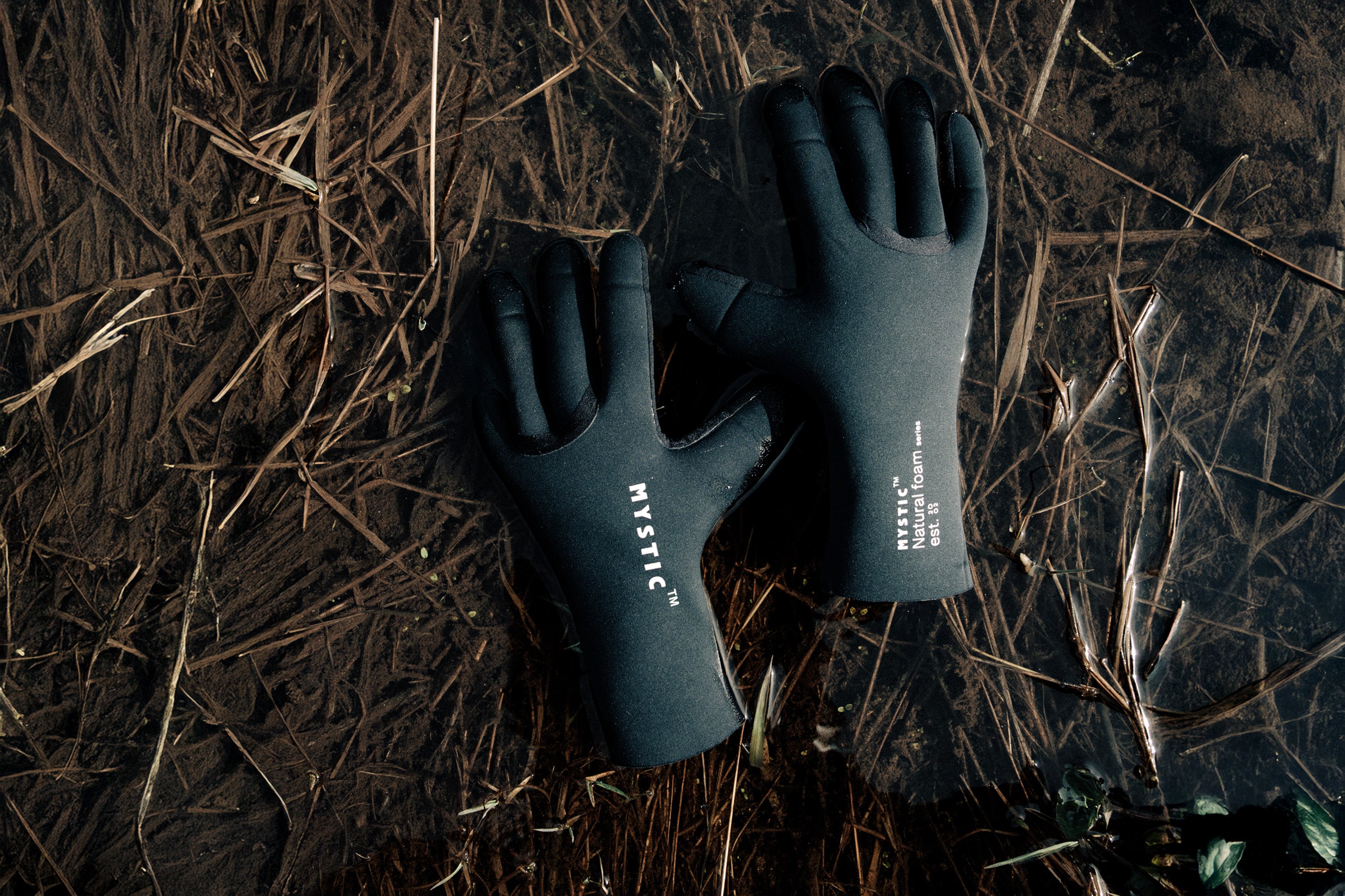 Mystic Evolve 3mm gants néoprène noir 5 doigts