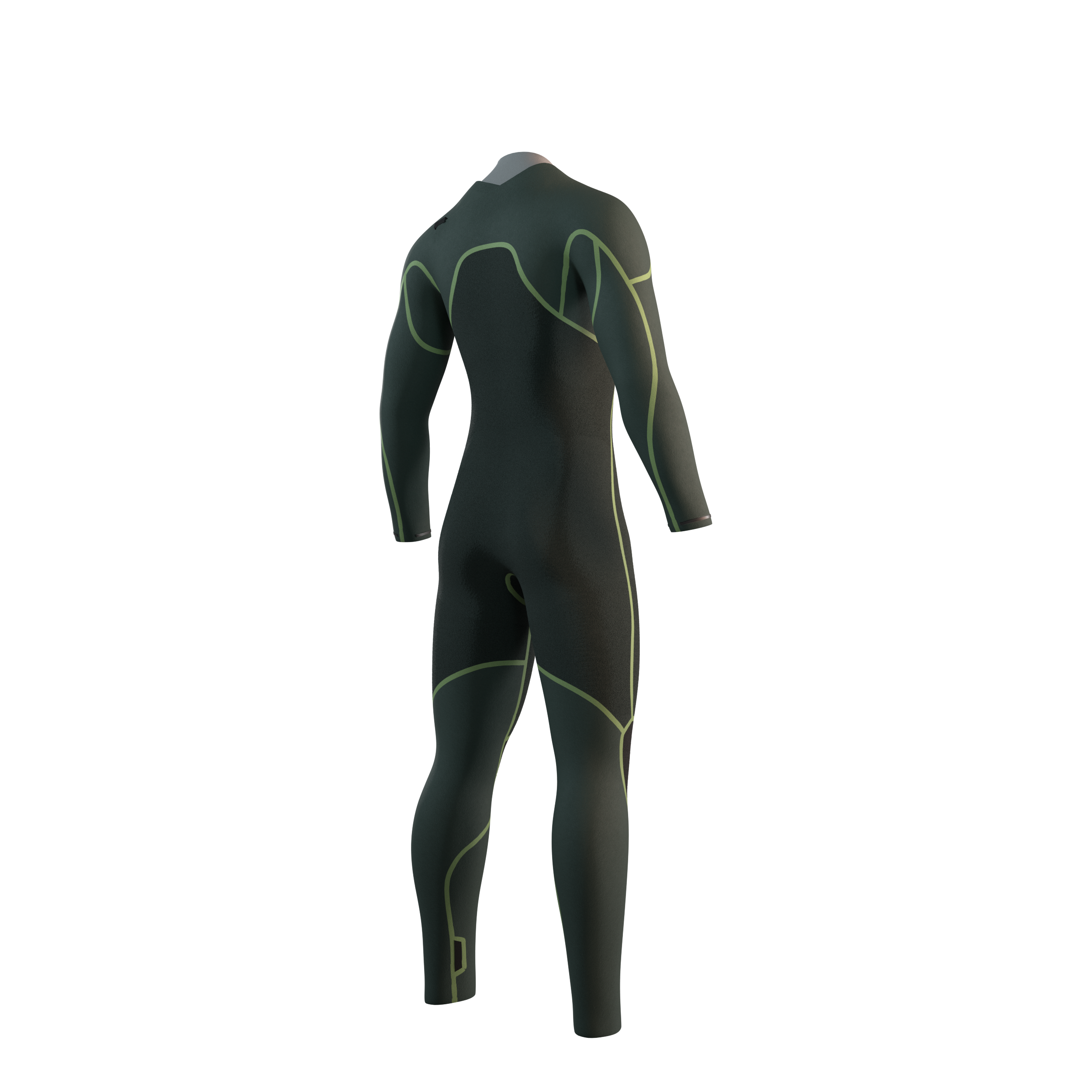 Mystic Evolve combinaison homme 4/3mm Fzip noir stretch
