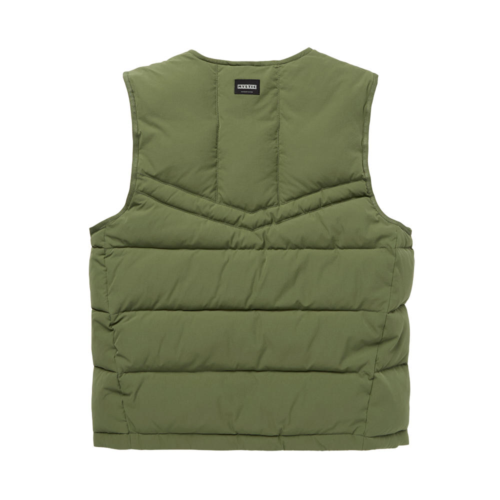 Mystic Impact Bodywarmer gilet homme vert olive matelassé