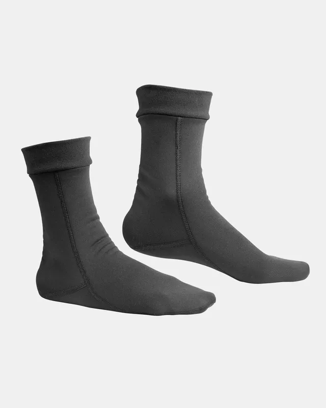 HIKO Teddy chaussettes thermiques noires