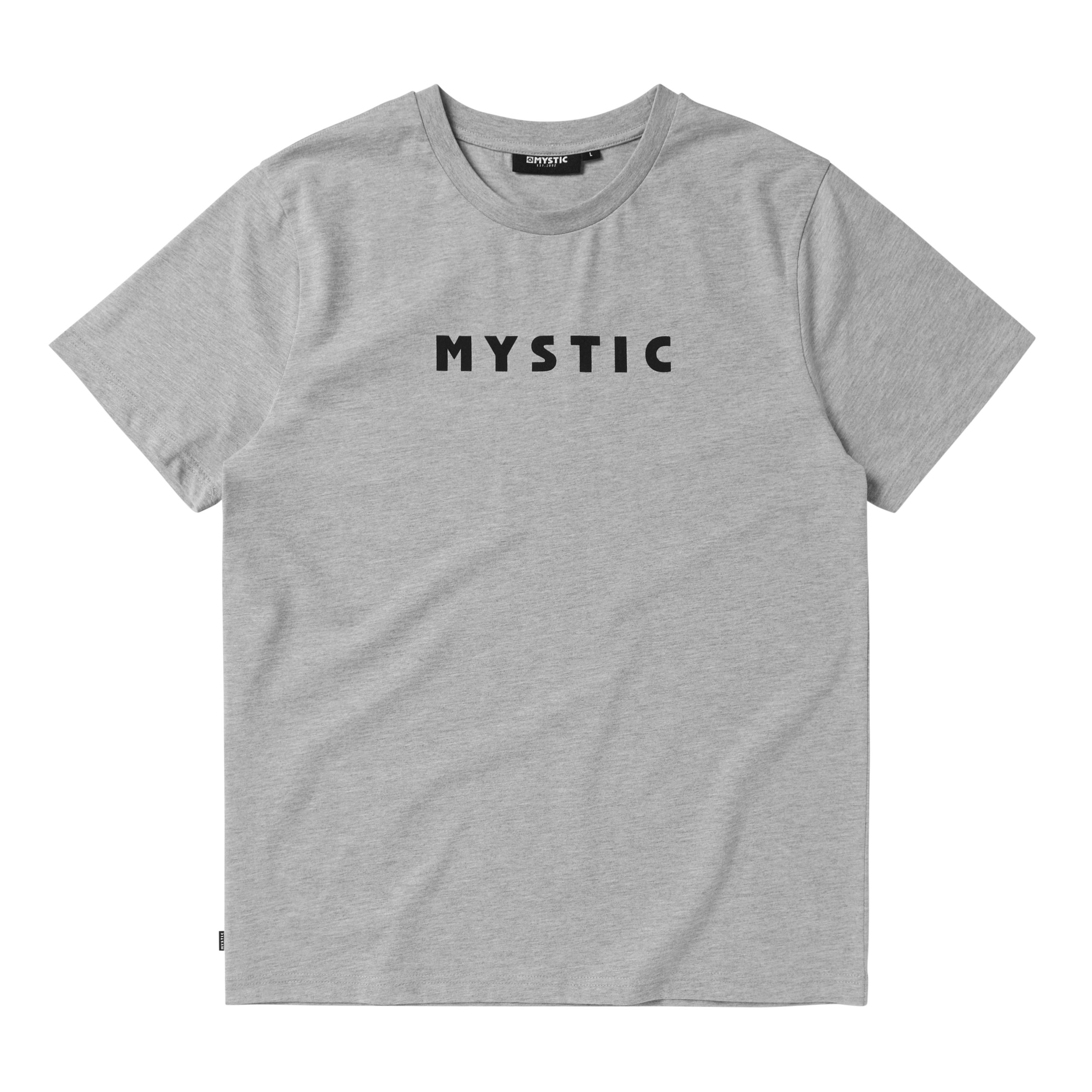 Mystic Brand Tee t-shirt jersey blanc cassé logo poitrine
