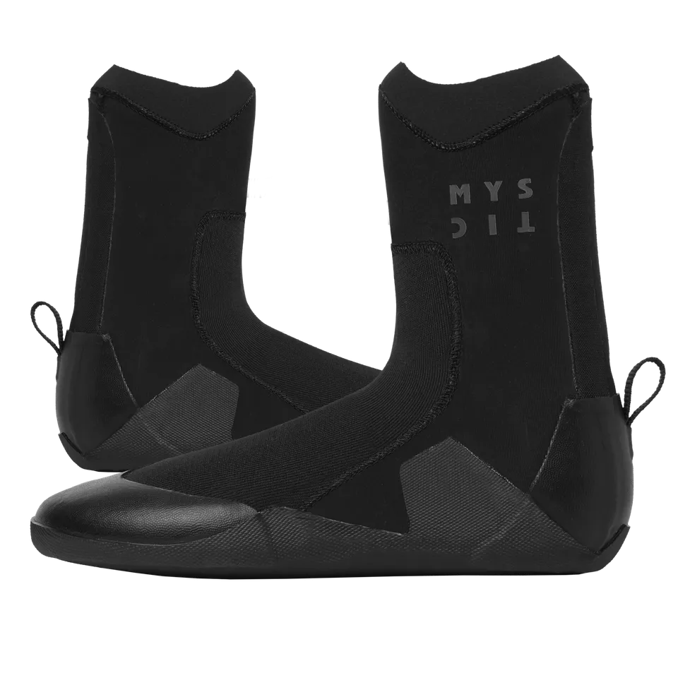 Mystic Supreme 3mm Split Toe Chaussons Noirs