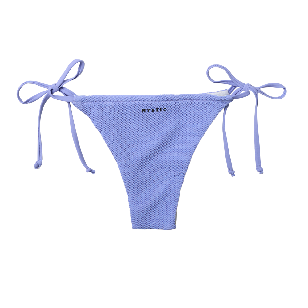Mystic Amber bas de bikini femme noué Iris Blue