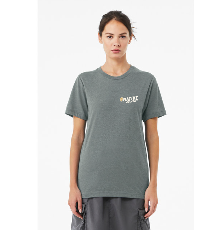 Native Watercraft Saddle Up Bass t-shirt bleu storm