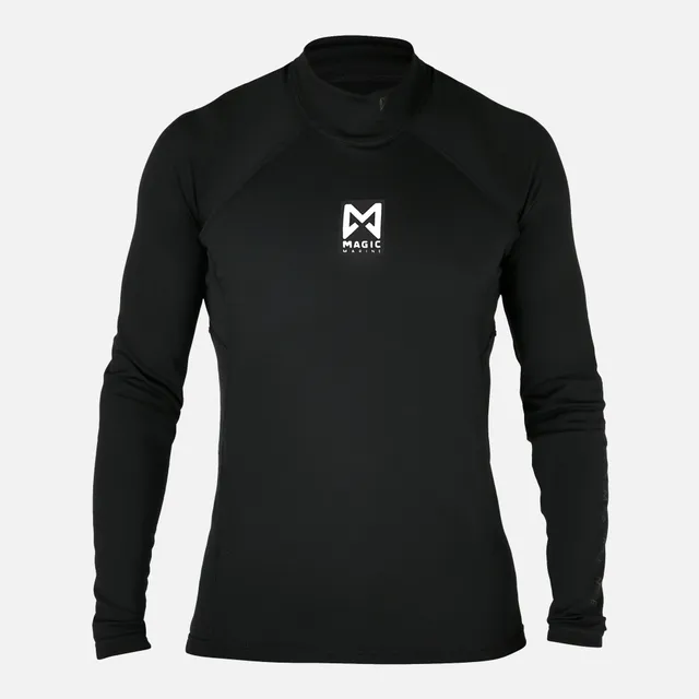 Magic Marine Bipoly Vest L/S top thermique noir manches longues