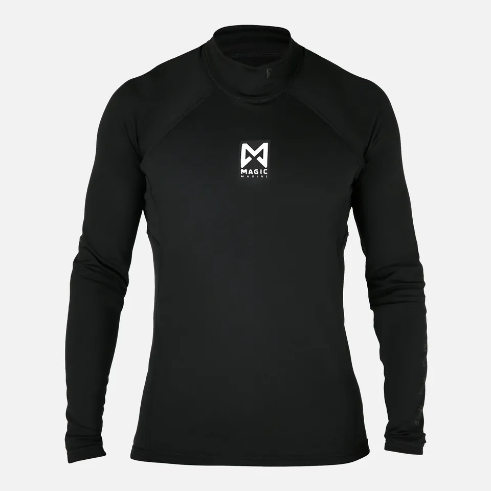Magic Marine Bipoly Vest L/S top thermique noir manches longues