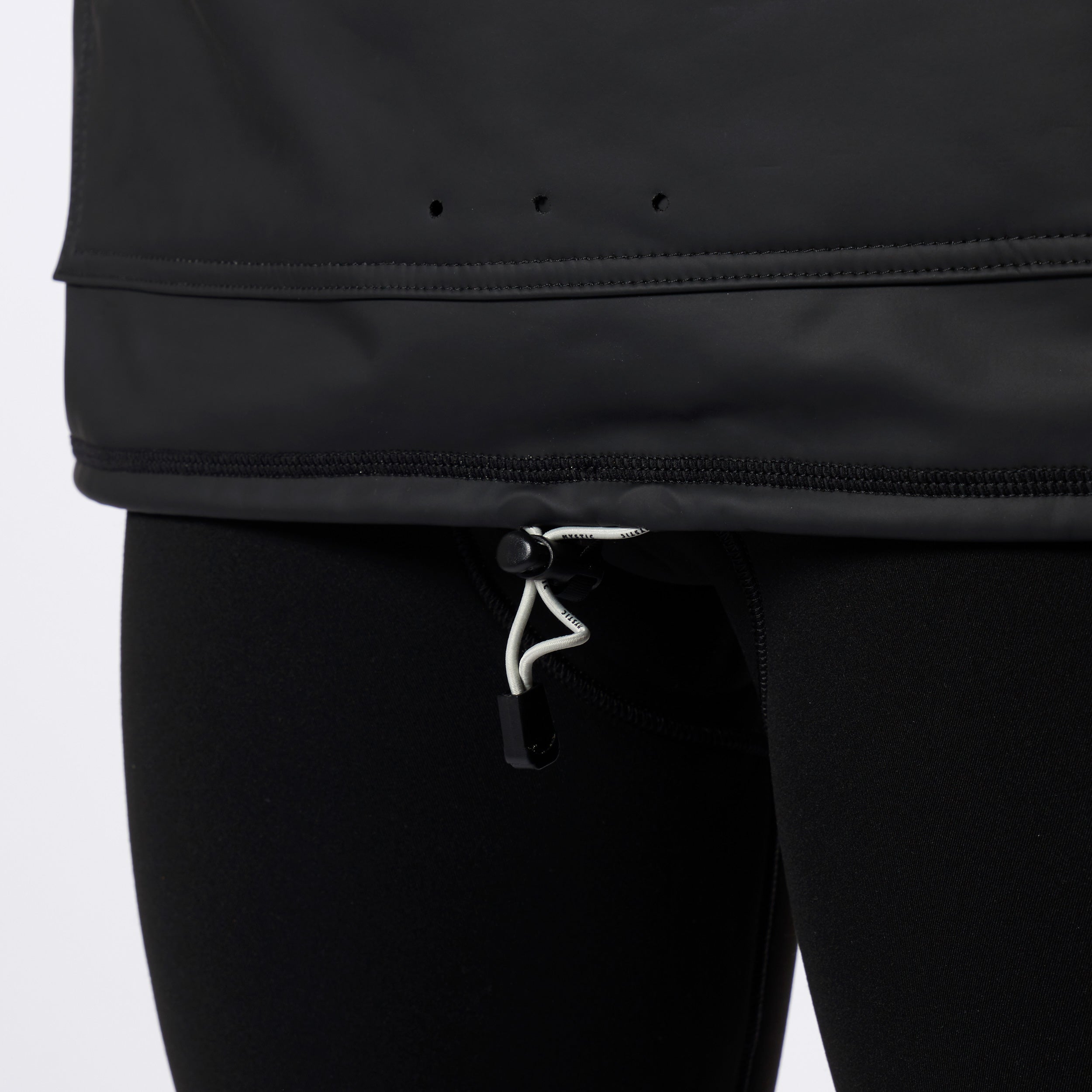 Mystic Storm Pullover veste homme coupe-vent polaire noir