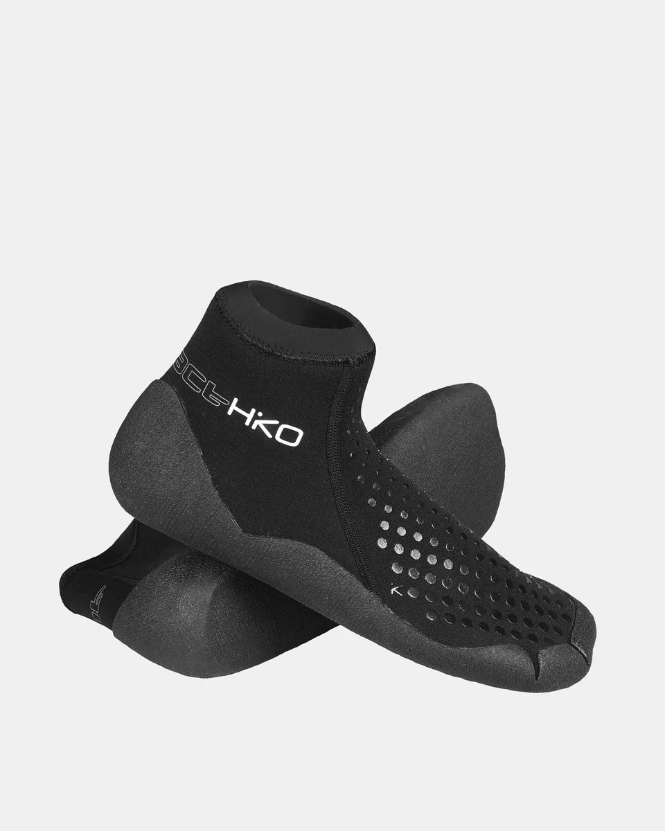 Hiko Contact Chaussons Néoprène Noir Semelle Souple