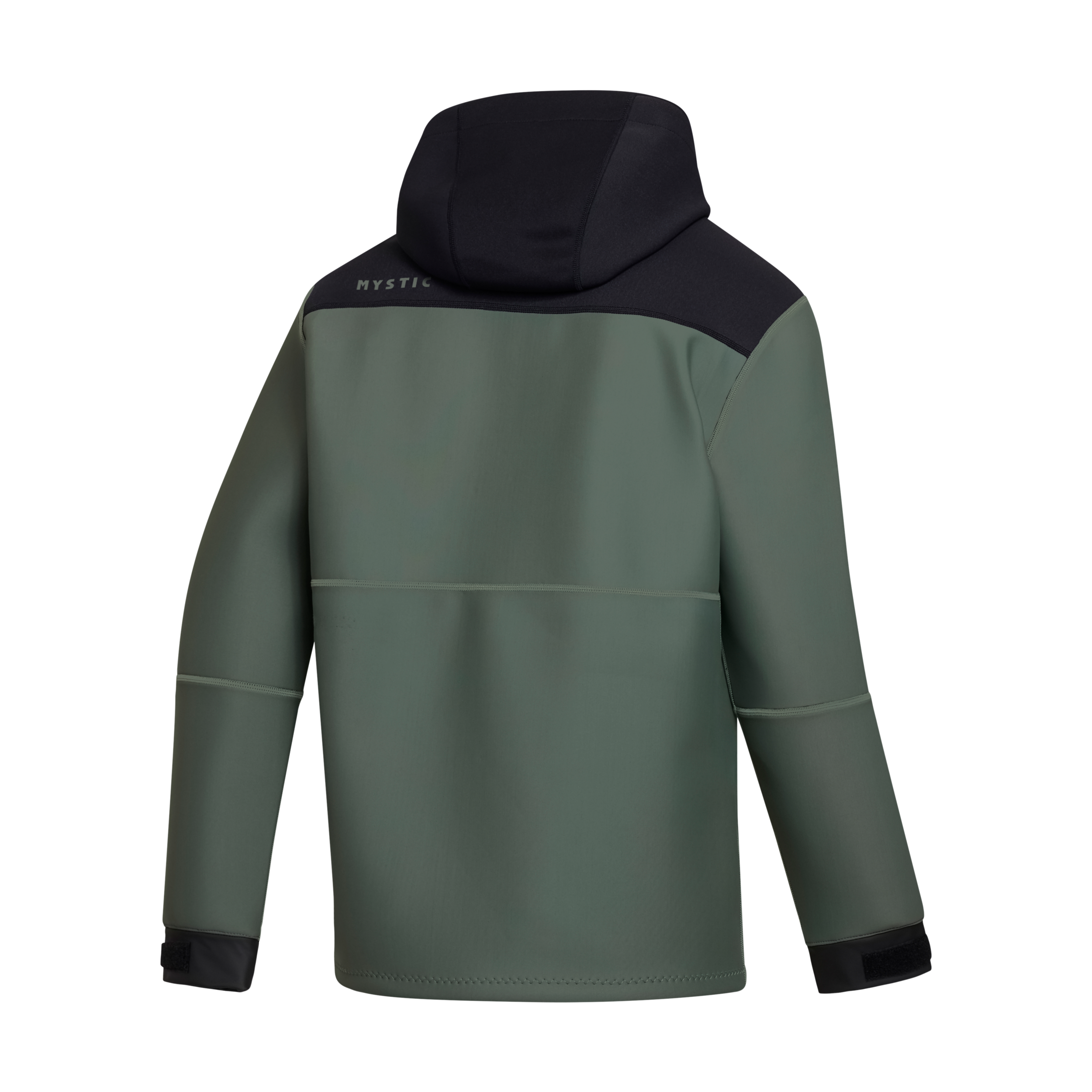 Mystic Fulmar Hoodie 3/2mm top néoprène noir