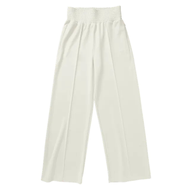 Mystic Breezy Jogger jogging femme blanc cassé velours