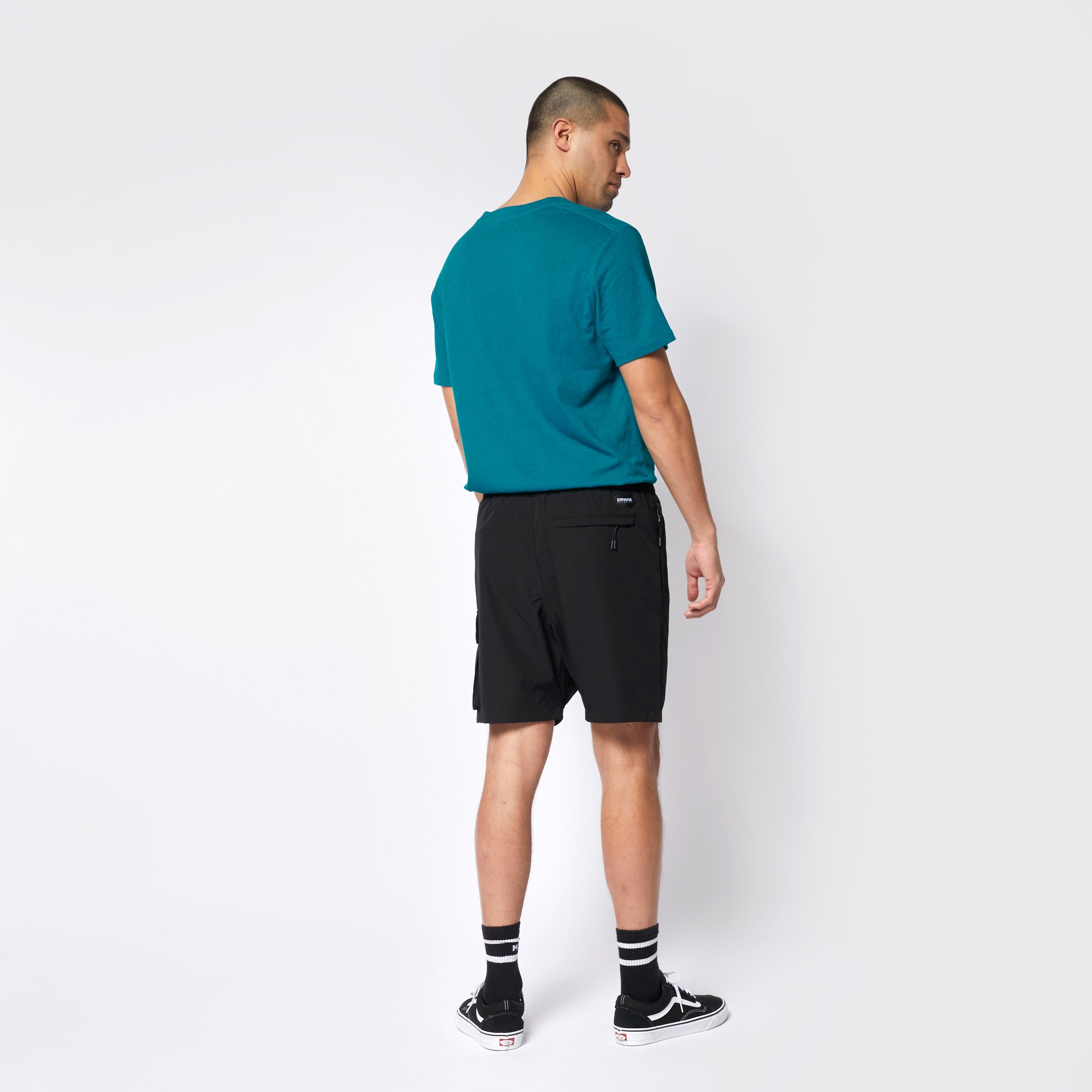 Mystic Meridian Hybrid short homme vert ripstop