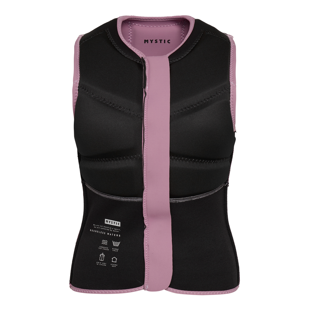 Mystic Star Impact Vest Fzip gilet femme noir