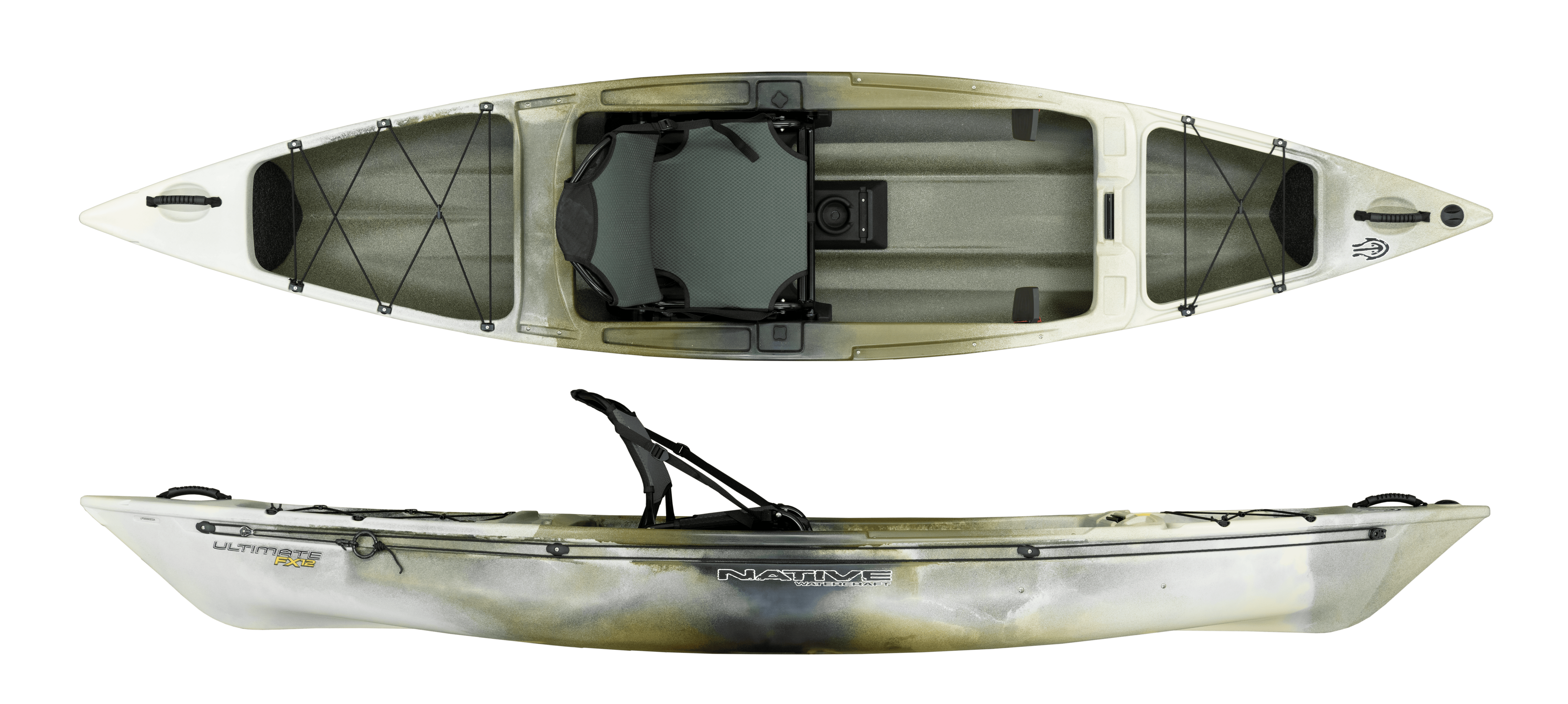 Native Watercraft Ultimate FX 12 kayak hybride Gris