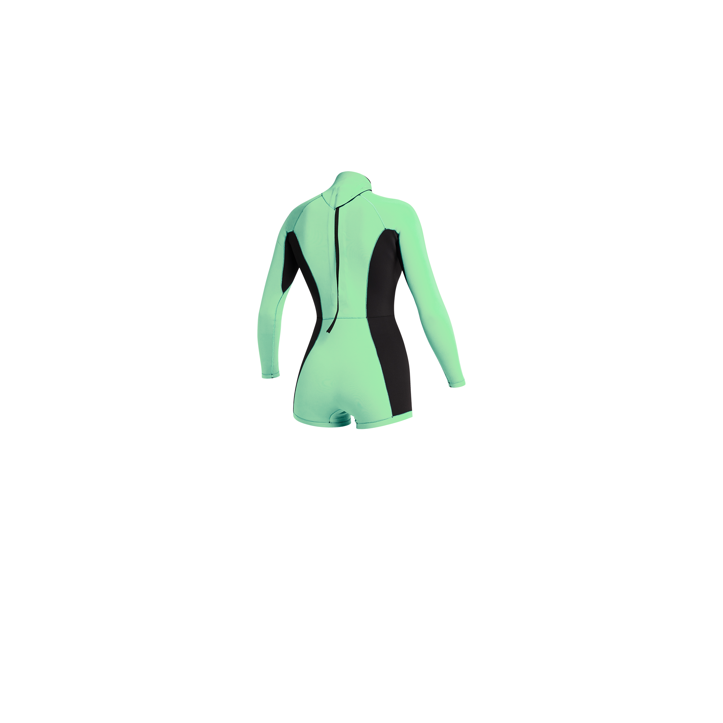 Mystic Lunar BK Longarm Shorty 2/2mm combinaison femme vert