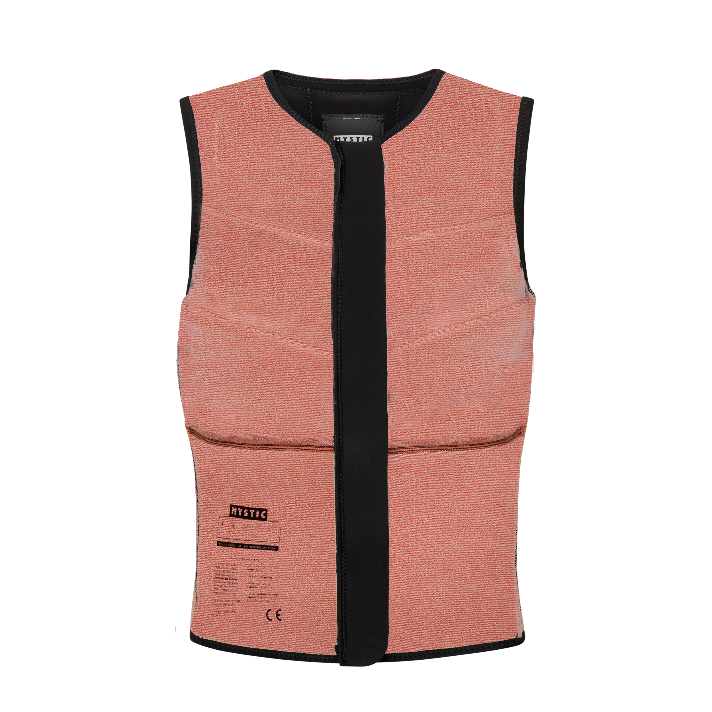 Mystic Foil Gilet Impact Fzip Noir Blanc mousse NBR